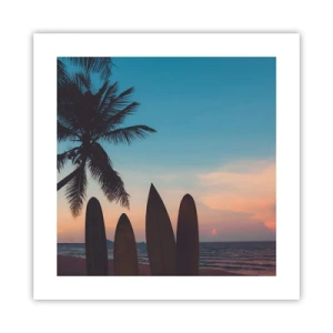 Póster - Mañana también disfrutaremos - 40x40 cm