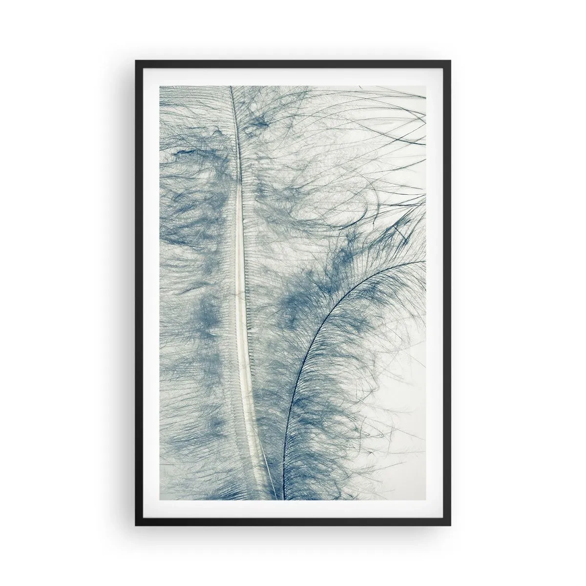 Póster en marco negro - Susurro de la naturaleza - 61x91 cm