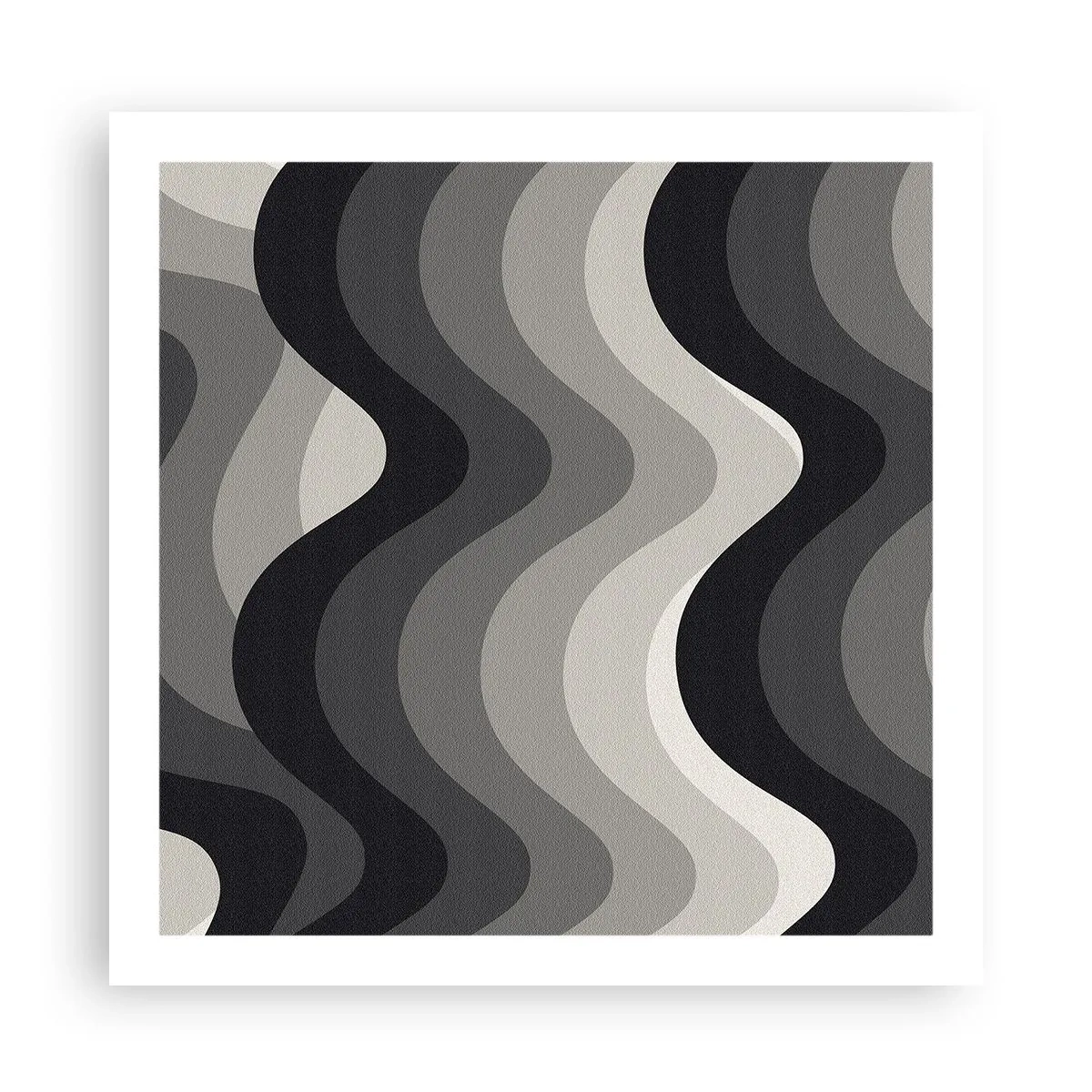 Póster - Ola tras ola - 60x60 cm