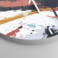 Esfera sin numeración, con rayas