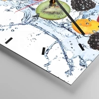 Esfera sin numeración, con rayas