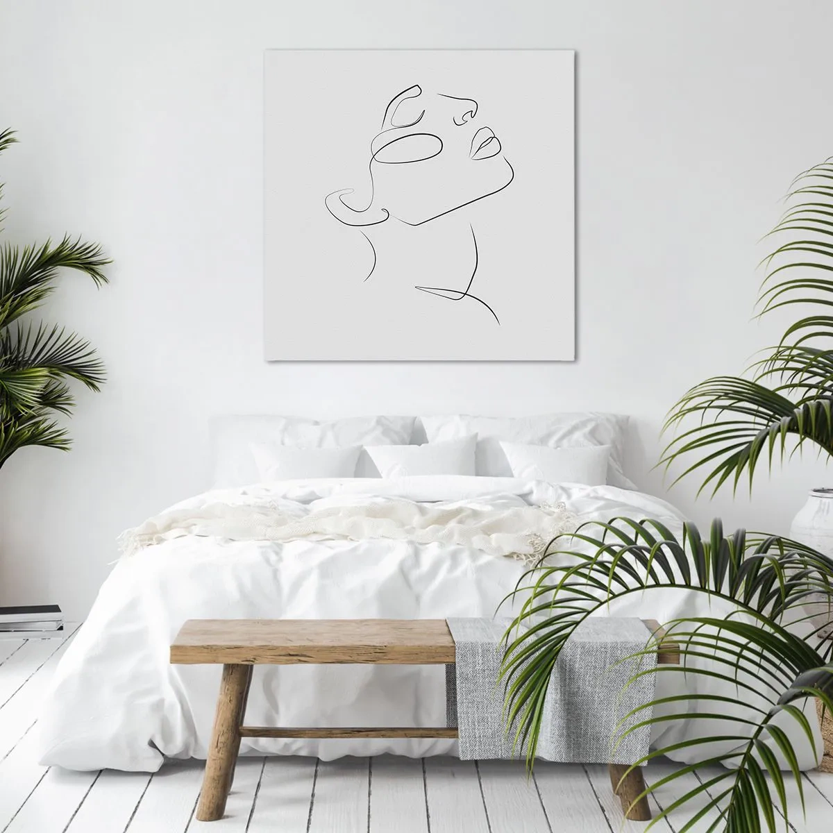 Cuadro sobre lienzo - Impresión de Imagen - Meandros de un sueño - 40x40 cm