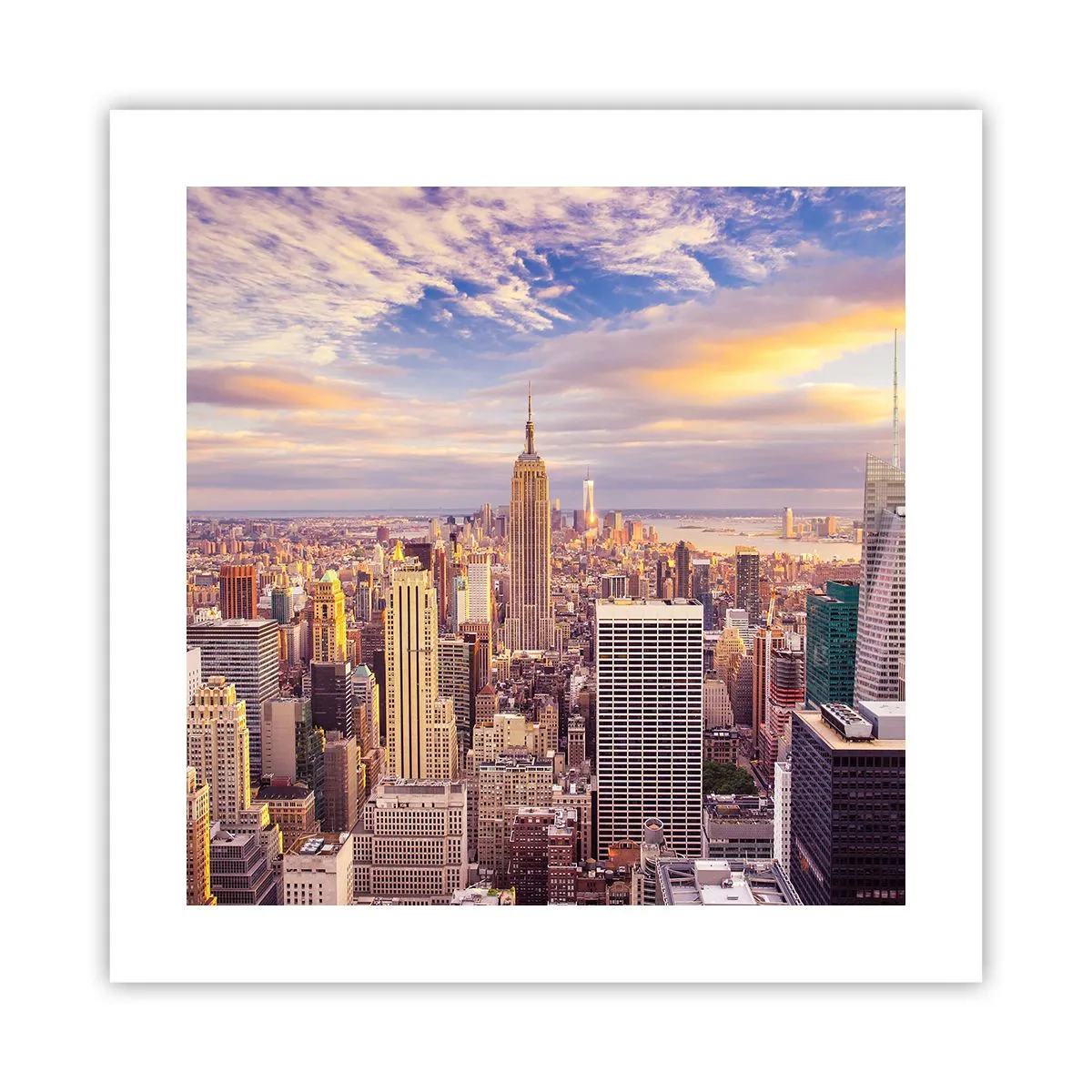 Póster - Alcanzar las nubes - 40x40 cm