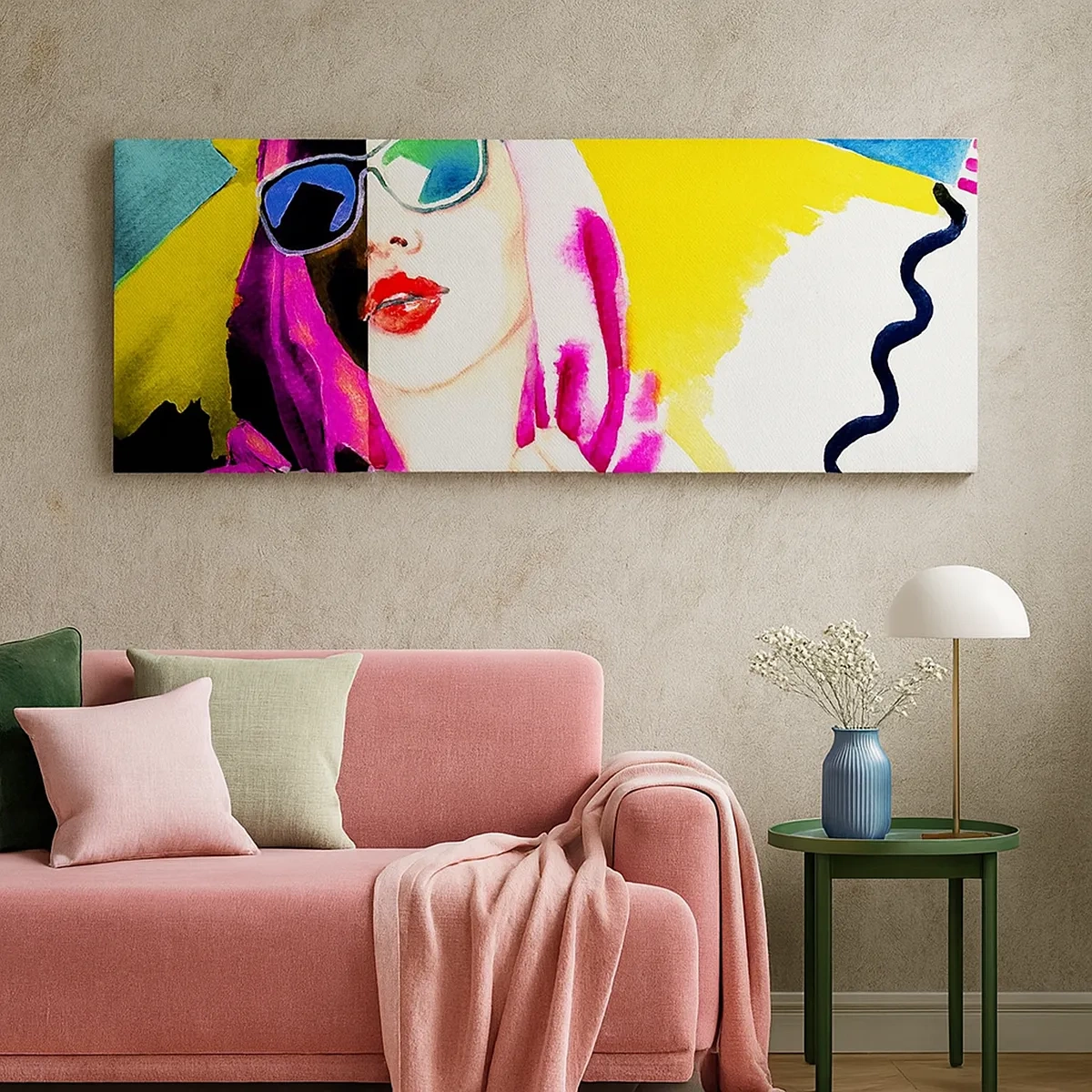 Cuadro sobre lienzo - Impresión de Imagen - Contrastes - 30x30 cm