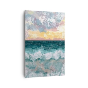 Cuadro sobre lienzo - Impresión de Imagen - Agua, luz, aire - 80x120 cm