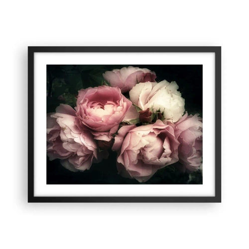 Póster en marco negro - El encanto de la belle époque - 50x40 cm