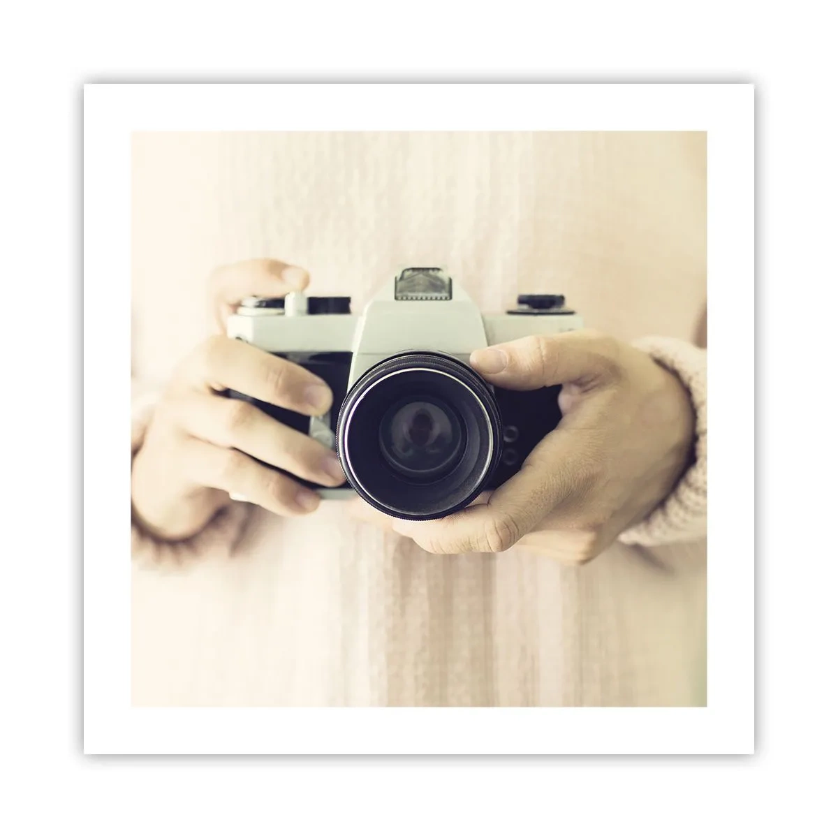 Póster - Una visión diferente - 50x50 cm