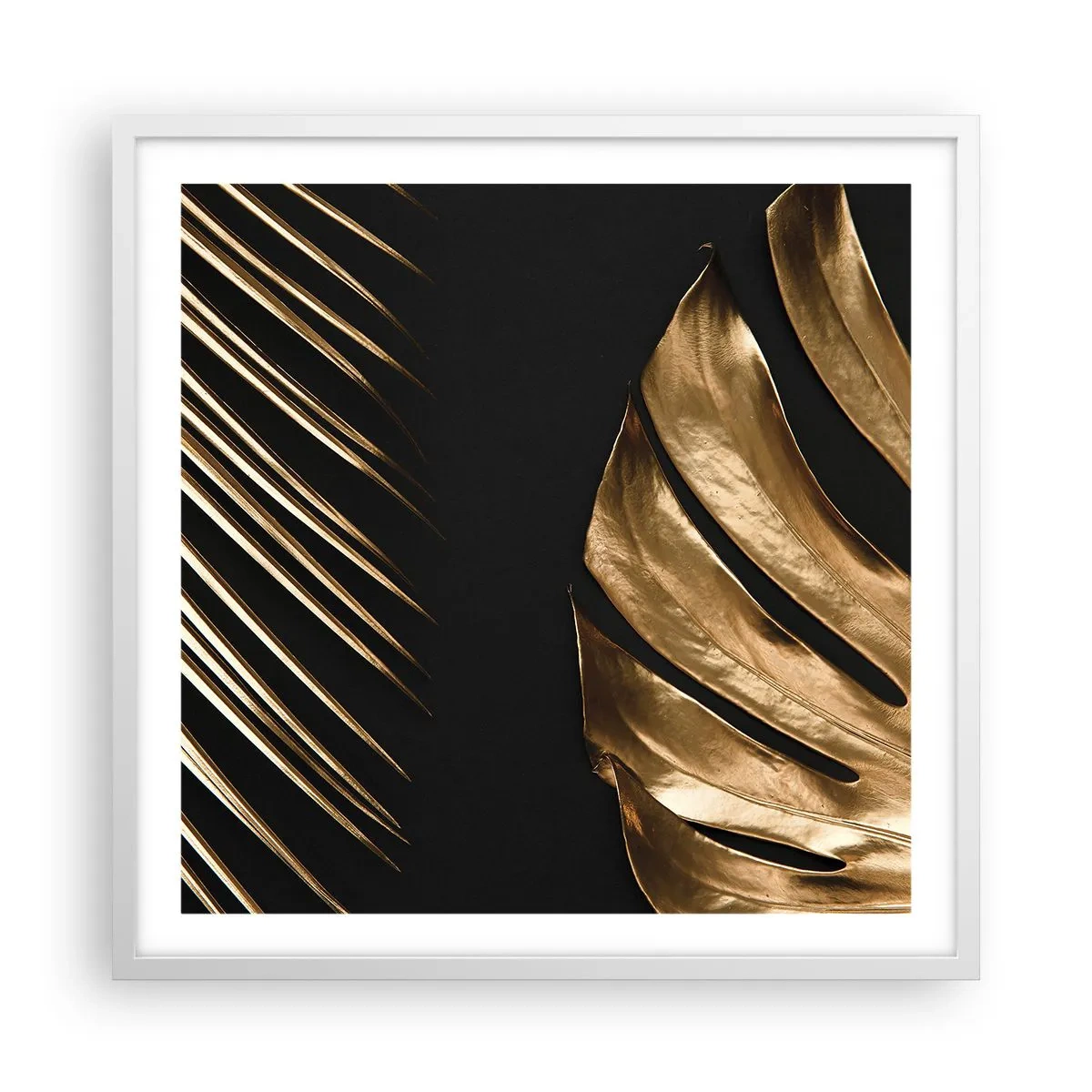 Póster en marco blanco - Diferente, e igualmente valioso - 60x60 cm