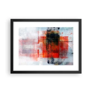 Póster en marco negro - Composición brillante - 40x30 cm