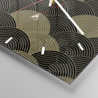 Esfera sin numeración, con rayas