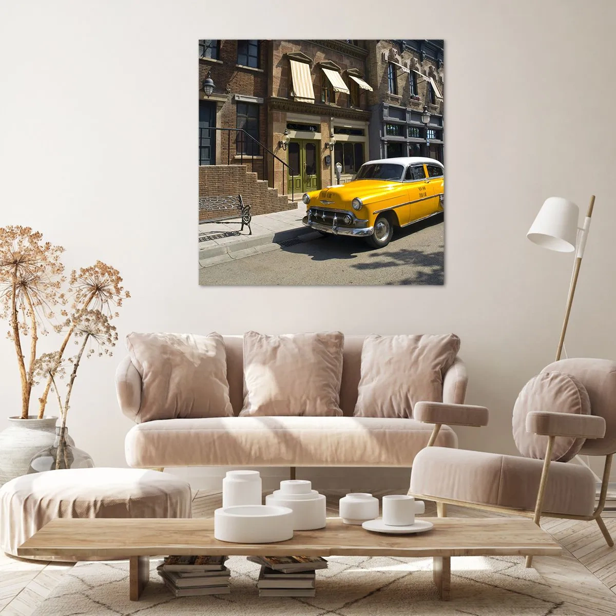 Cuadro sobre lienzo - Impresión de Imagen - Érase una vez en América - 60x60 cm