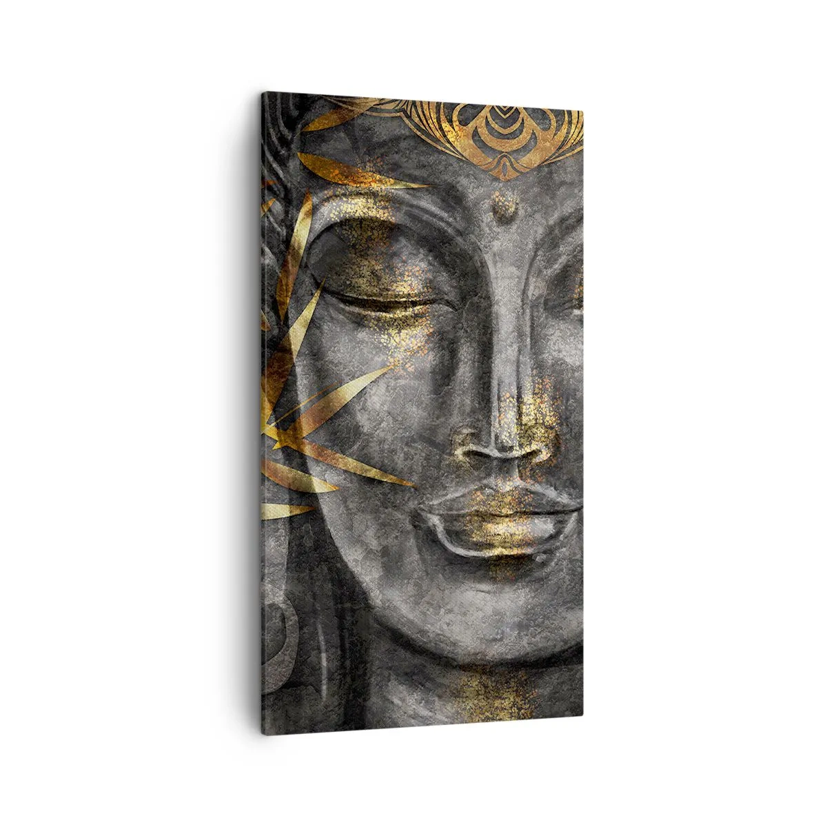 Cuadro sobre lienzo - Impresión de Imagen - Siente la paz - 45x80 cm