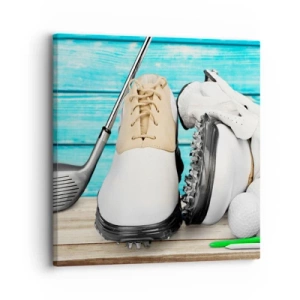 Cuadro sobre lienzo - Impresión de Imagen - Todo listo - 30x30 cm