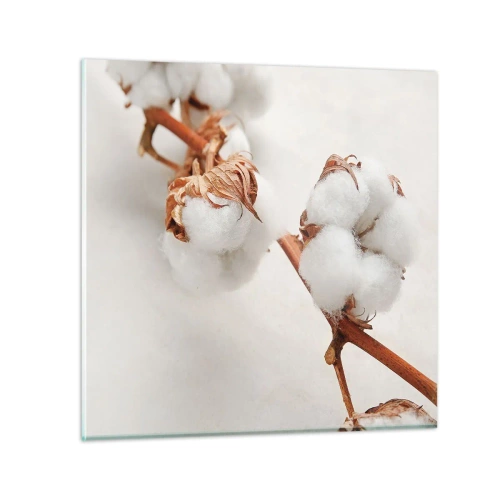 Cuadro sobre vidrio - Impresiones sobre Vidrio - Un suave tacto - 60x60 cm