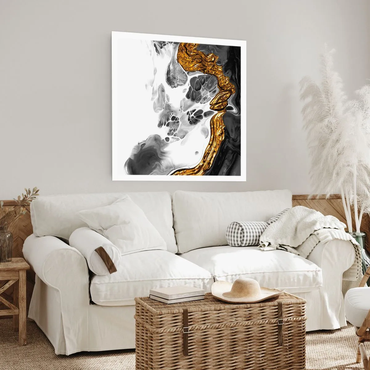 Póster - Composición orgánica - 40x40 cm