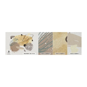 Muestra de fotomural Premium Canvas - Plumología aplicada - Abstracción, Pedazo, Minimalismo - 100x30 cm