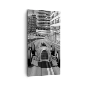 Cuadro sobre lienzo - Impresión de Imagen - Érase una vez en Montecarlo - 55x100 cm