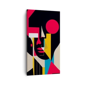 Cuadro sobre lienzo - Impresión de Imagen - Su mundo interior - 45x80 cm