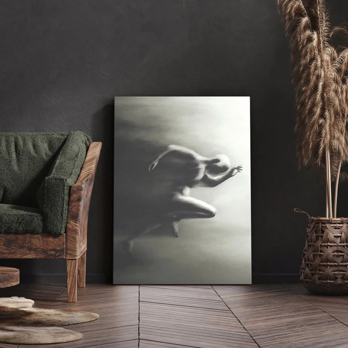Cuadro sobre lienzo - Impresión de Imagen - Imparable - 45x80 cm