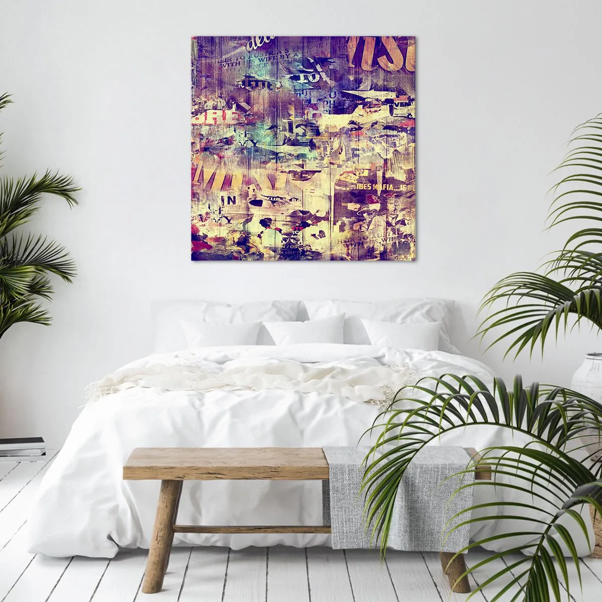 Cuadro sobre lienzo - Impresión de Imagen - Y eso es todo lo que quedará - 70x70 cm