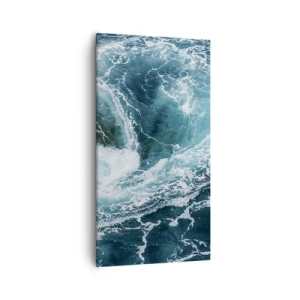 Cuadro sobre lienzo - Impresión de Imagen - Torbellino al núcleo de la Tierra - 55x100 cm