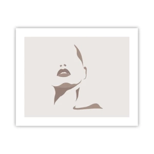 Póster - Creación a partir de la luz y la sombra - 50x40 cm