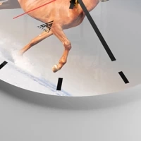 Esfera sin numeración, con rayas