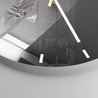 Esfera sin numeración, con rayas