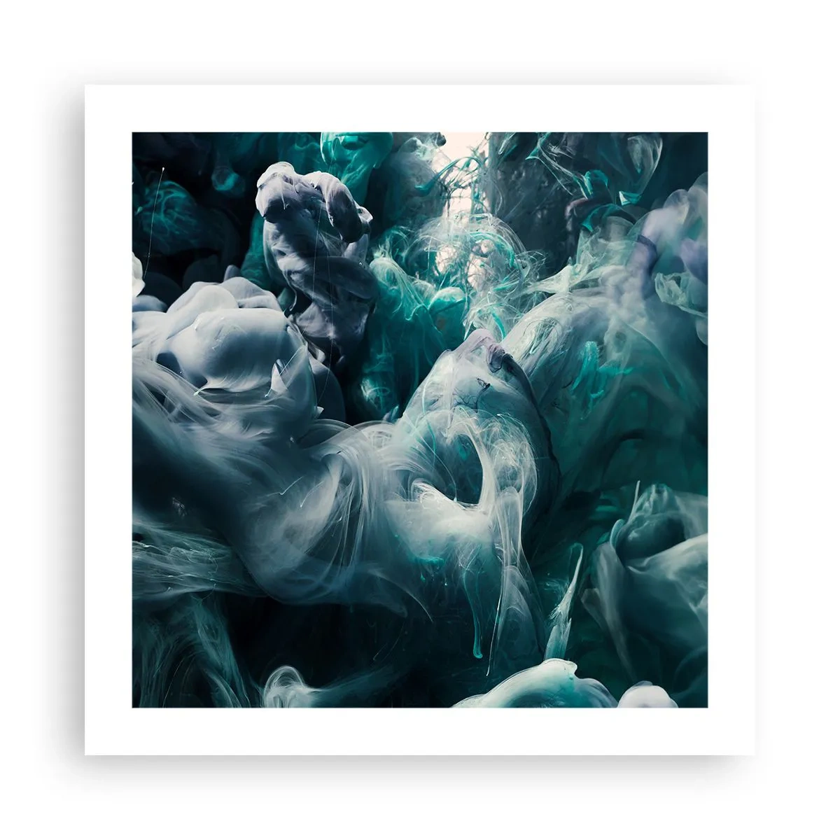 Póster - Un movimiento de color - 50x50 cm