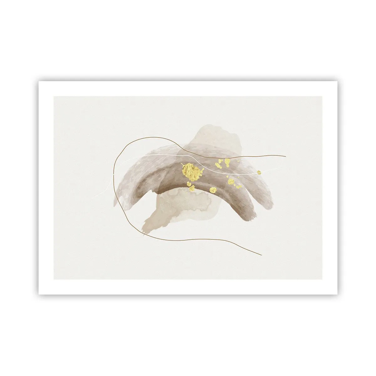 Póster - Encontrado en el espacio - 70x50 cm