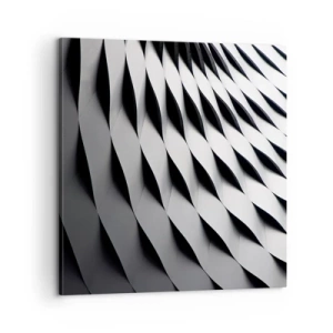Cuadro sobre lienzo - Impresión de Imagen - En la superficie de las ondas - 60x60 cm