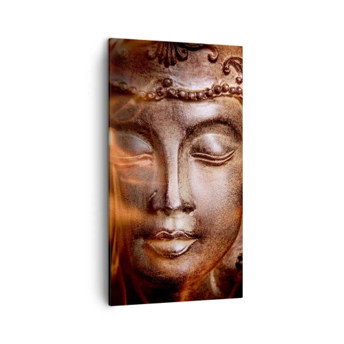 Cuadro sobre lienzo - Impresión de Imagen - Solo existe el aquí y el ahora - 45x80 cm