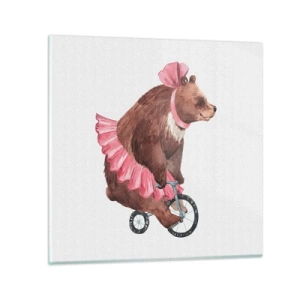 Cuadro sobre vidrio - Impresiones sobre Vidrio - ¡Qué circo! - 60x60 cm