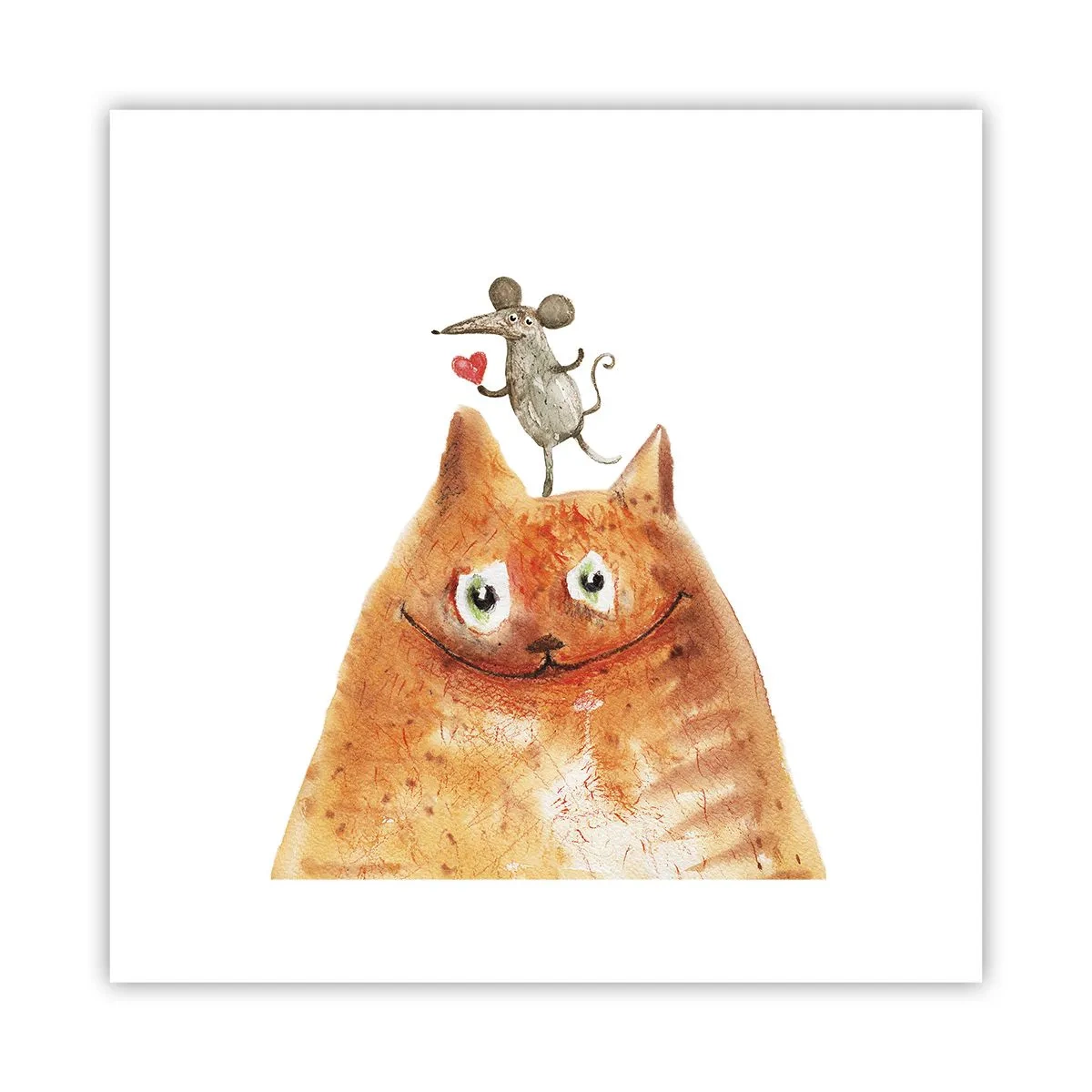 Póster - Paradojas del amor - 30x30 cm