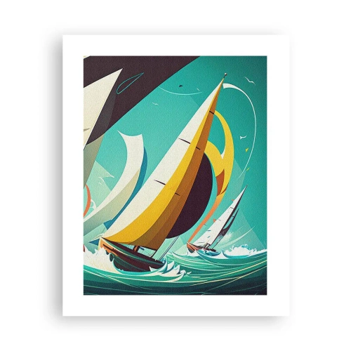 Póster - Afrontar los elementos - 40x50 cm