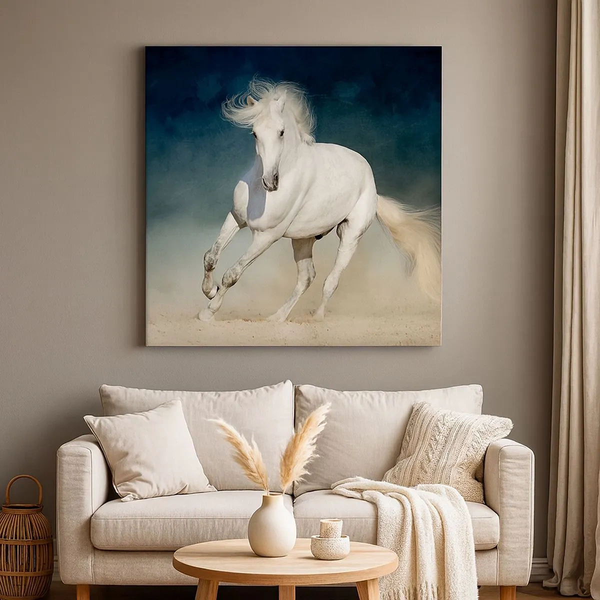 Cuadro sobre lienzo - Impresión de Imagen - Libertad en estado puro - 30x30 cm