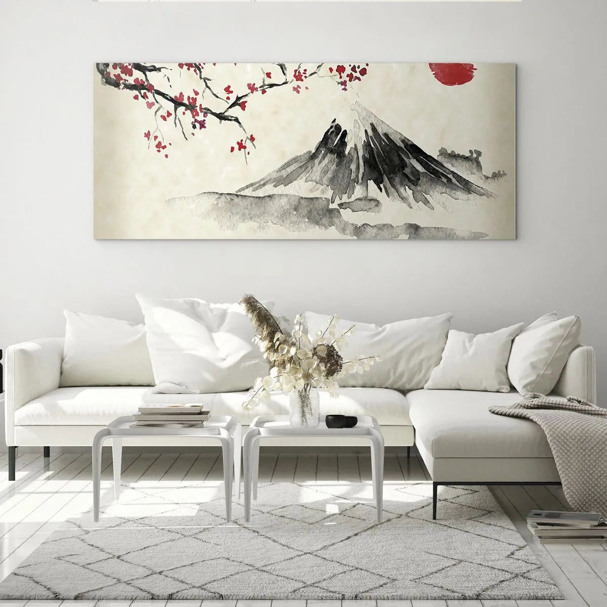 Cuadro sobre vidrio - Impresiones sobre Vidrio - Enamórate de Japón - 100x40 cm