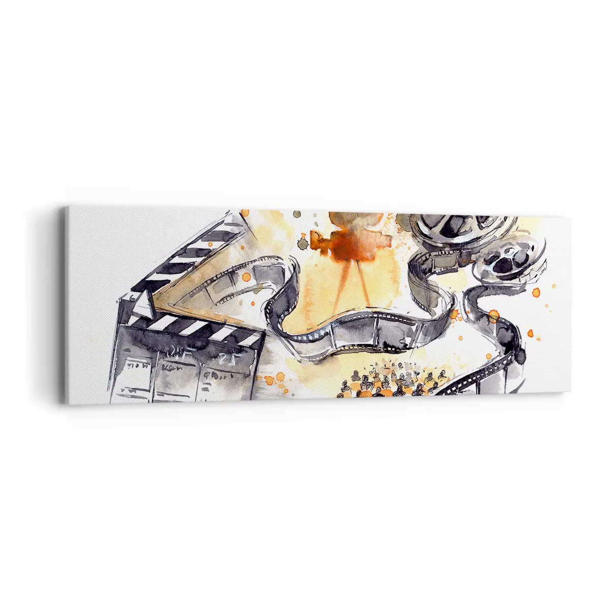 Cuadro sobre lienzo - Impresión de Imagen - En el país de los sueños - 90x30 cm