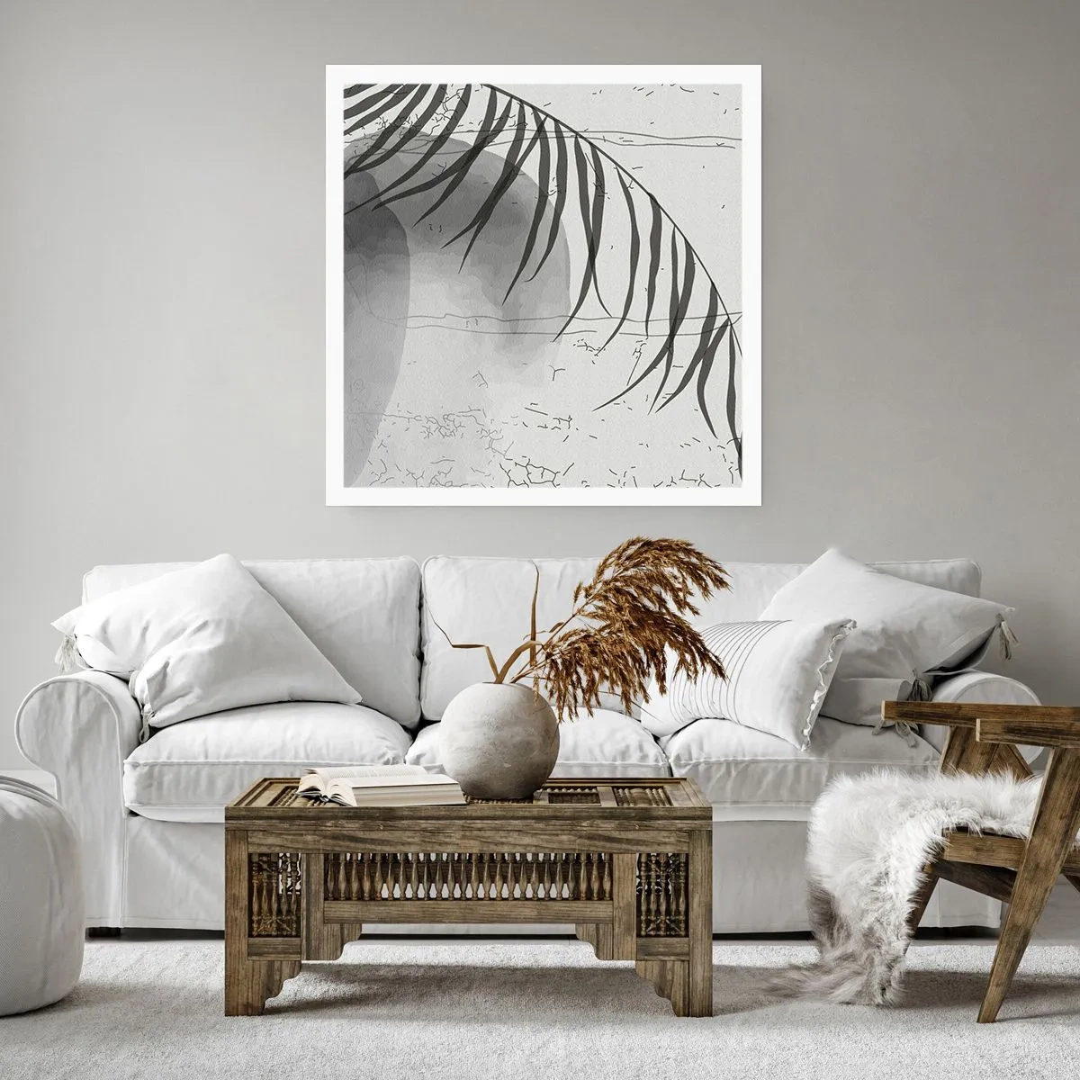 Póster - El sutil exotismo de la naturaleza - 60x60 cm