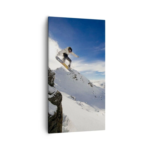 Cuadro sobre lienzo - Impresión de Imagen - Libertad sin fronteras - 55x100 cm