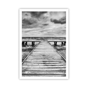 Póster - Estoy esperando que sople el viento... - 70x100 cm