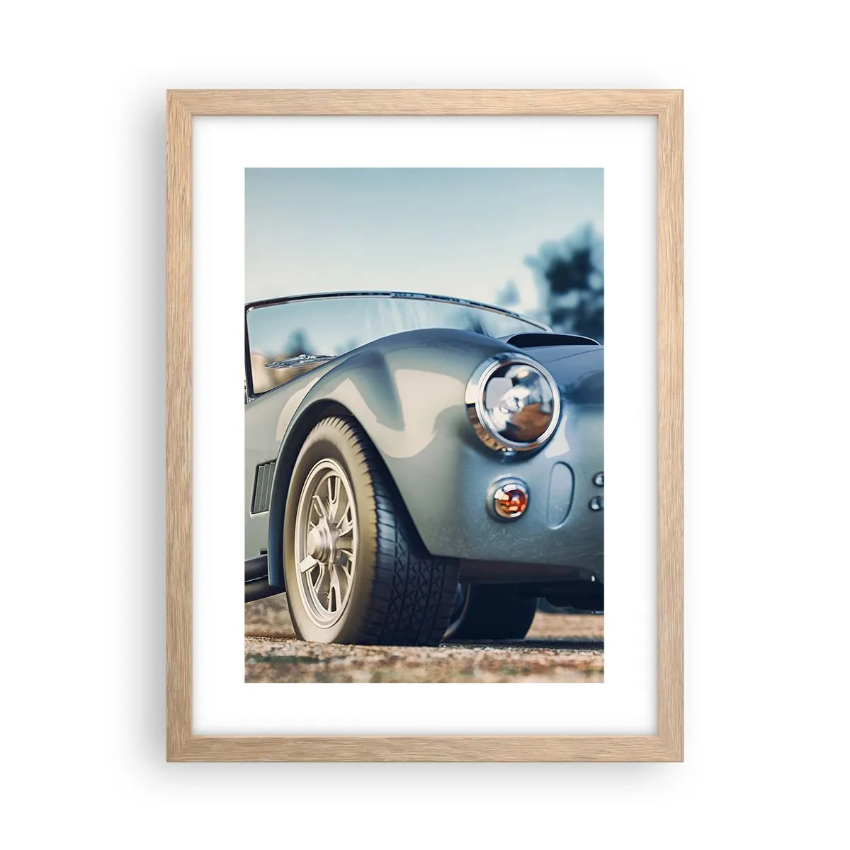 Póster en marco roble claro - Porque el estilo importa - 30x40 cm