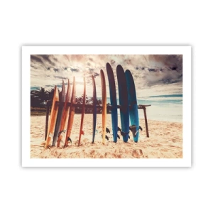 Póster - Buenas noches, hasta mañana - 70x50 cm