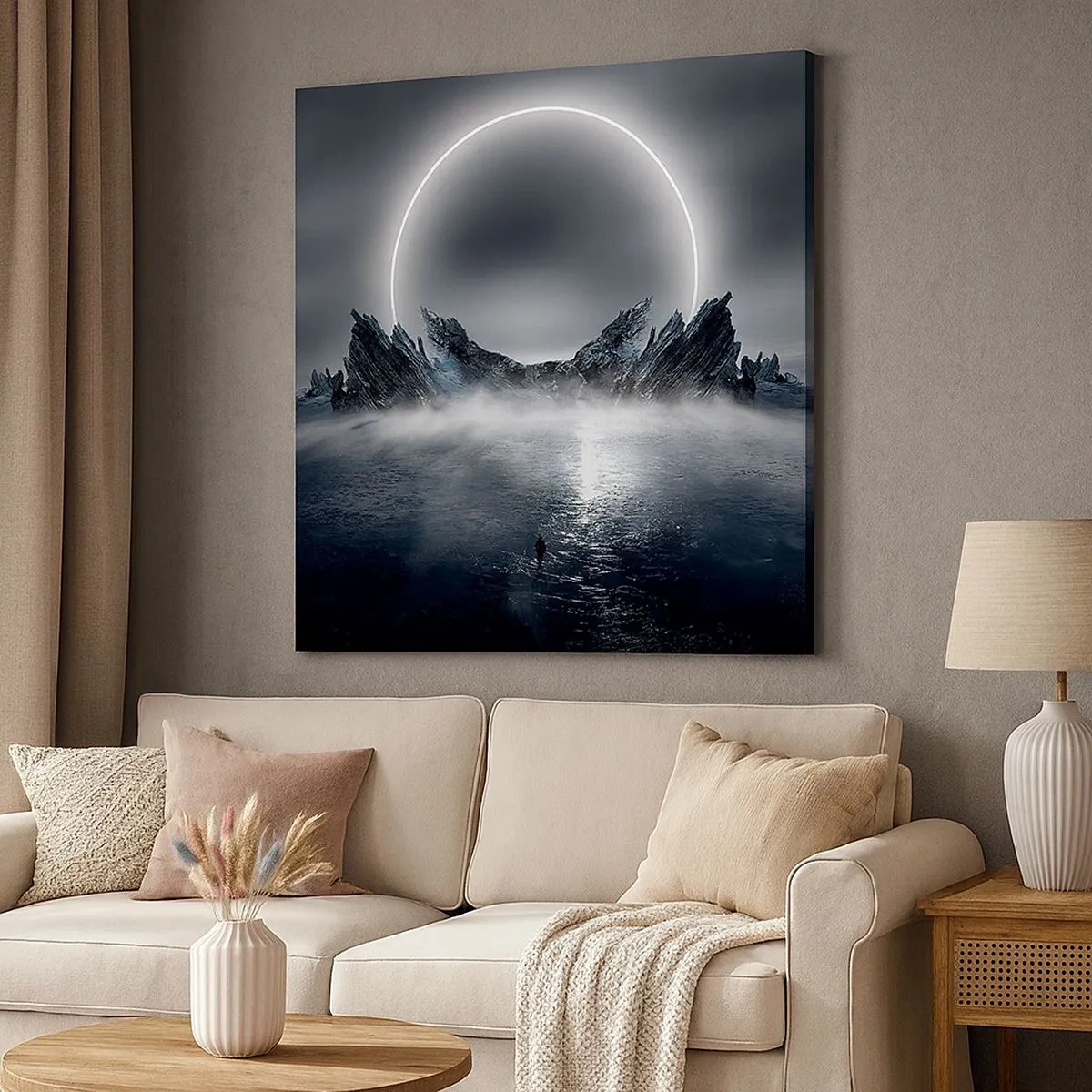 Cuadro sobre lienzo - Impresión de Imagen - El final del cuento - 30x30 cm