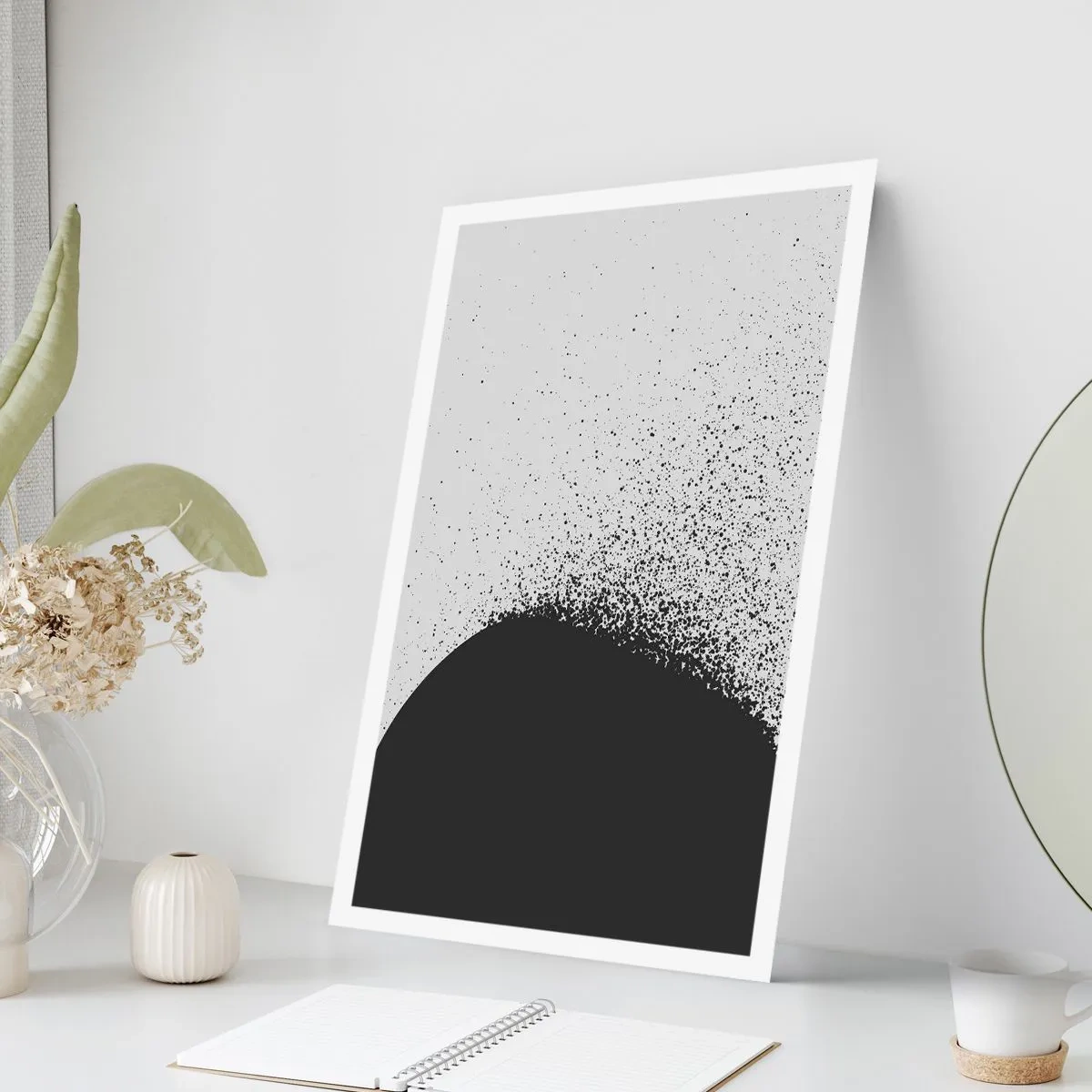 Póster - El movimiento de las partículas - 70x100 cm