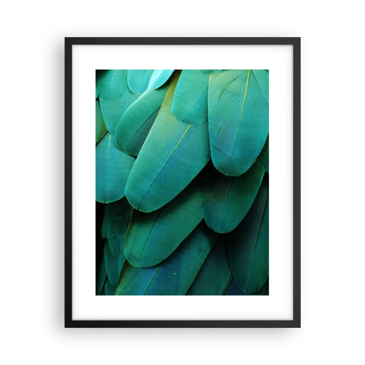 Póster en marco negro - La precisión de la naturaleza  - 40x50 cm