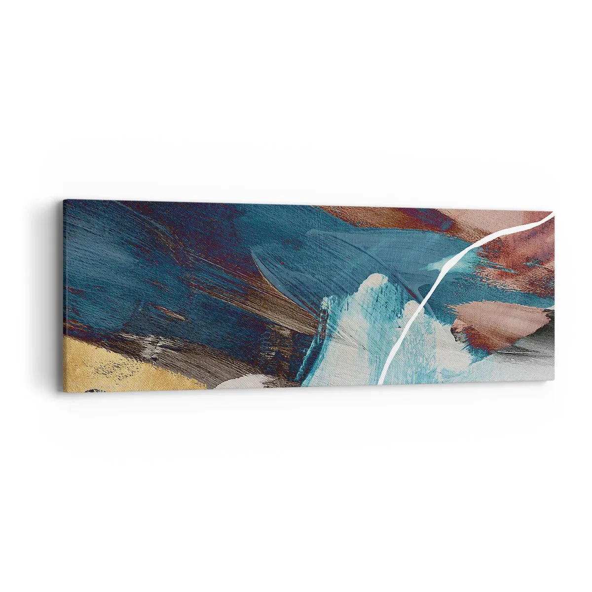 Cuadro sobre lienzo - Impresión de Imagen - Con estilo y energía - 90x30 cm