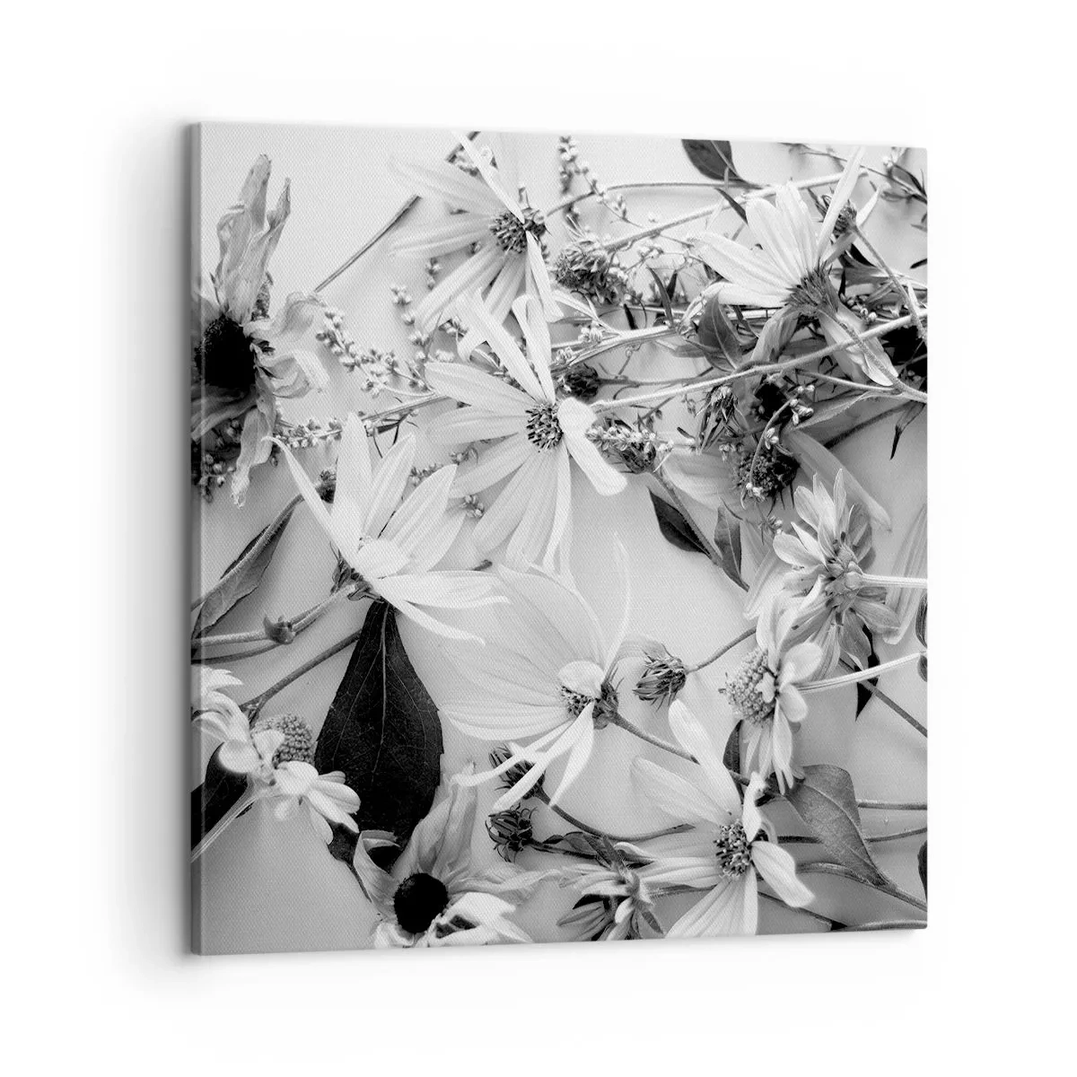 Cuadro sobre lienzo - Impresión de Imagen - Un no ramo de flores - 60x60 cm