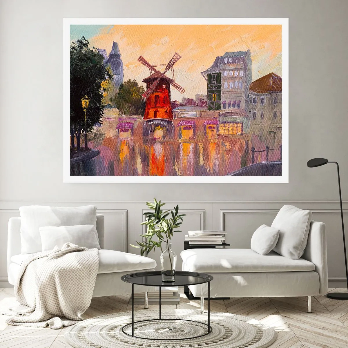 Póster - Iconos parisinos - Moulin Rouge - 50x40 cm