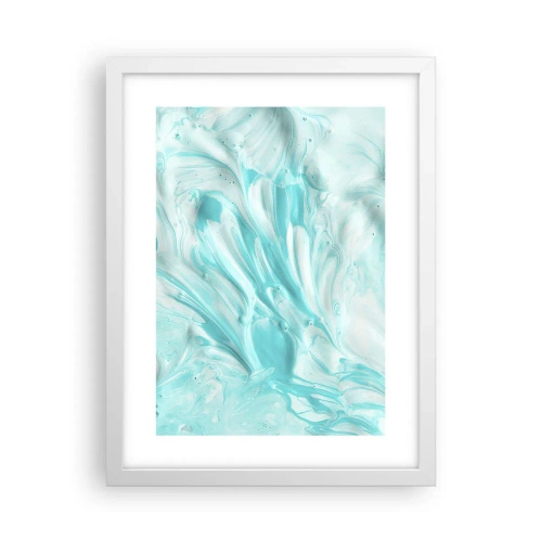 Póster en marco blanco - Juntos para siempre - 30x40 cm